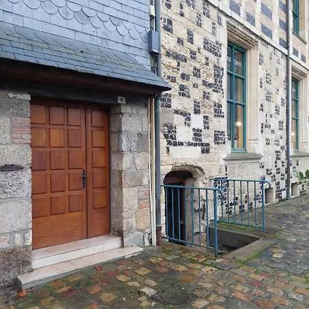 Appartement Un brin de fantaisie dans le centre de Honfleur Extérieur photo